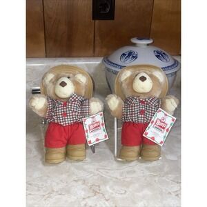 Pair Of Furskins Bears From‎ Wendy's